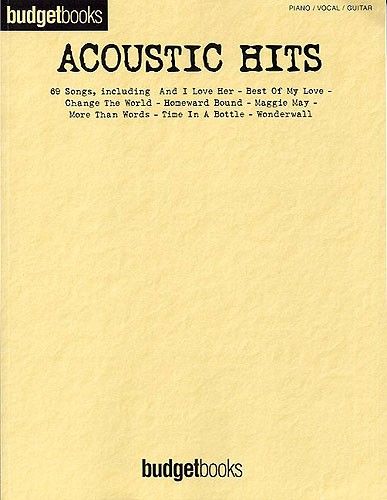 Acoustic Hits: Piano  Vocal  Guitar: Mixed Songbook