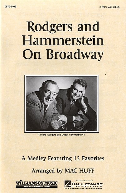 Oscar Hammerstein II Richard Rodgers: Rodgers and Hammerstein on Broadway