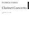 Patrick Hawes: Clarinet Concerto: Chamber Ensemble: Parts