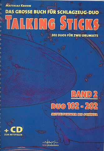 Matthias Krohn: Talking Sticks Band 2 (German): Drum Kit: Instrumental Album