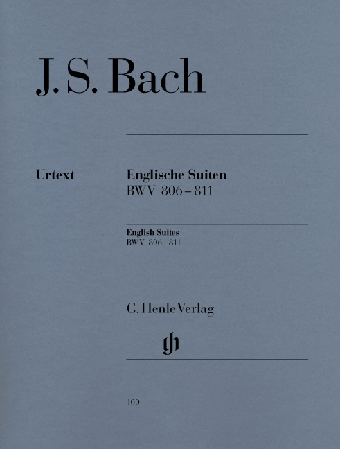 Johann Sebastian Bach: Englische Suiten BWV 806-811: Piano: Instrumental Album