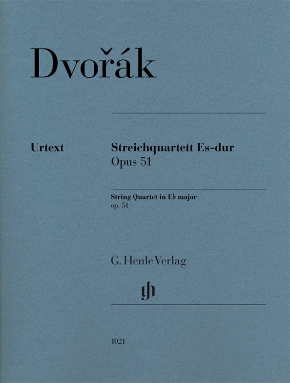 Antonín Dvorák: String Quartet E Flat Major Op. 51: String Quartet: Parts
