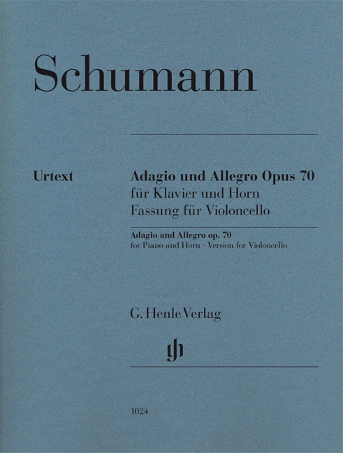Robert Schumann: Adagio und Allegro op. 70 für Klavier und Horn: Cello:
