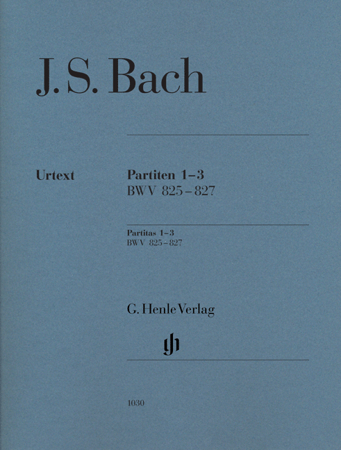 Johann Sebastian Bach: Partitas 1-3 BWV 825-827: Piano: Instrumental Album