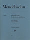 Felix Mendelssohn Bartholdy: Sonate Es-dur fr Klarinette und Klavier: Clarinet: