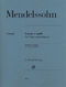 Felix Mendelssohn Bartholdy: Sonate c-moll für Viola und Klavier: Viola: