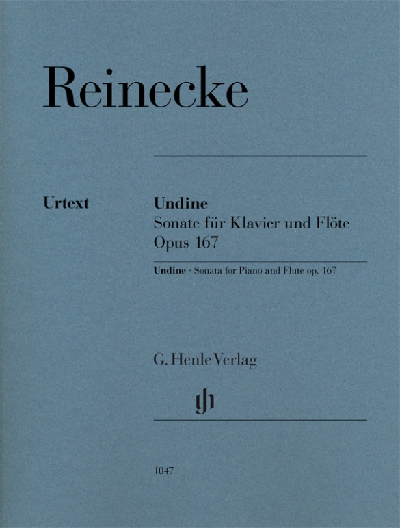 Carl Reinecke: Undine - Sonata For Piano and Flute Op. 167: Flute and Accomp.: