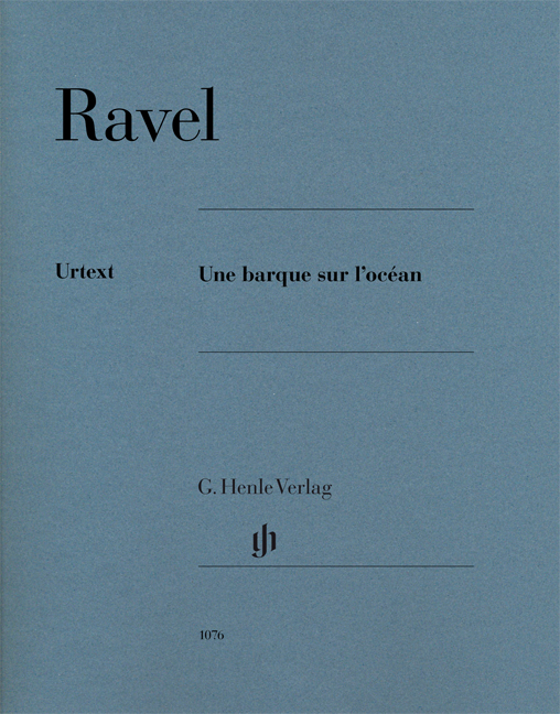 Maurice Ravel: Une Barque Sur L'Ocan: Piano: Instrumental Work