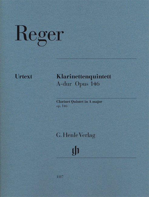 Max Reger: Klarinettenquintett A-dur op. 146: Clarinet & String Quartet: Parts