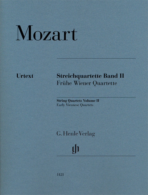 Wolfgang Amadeus Mozart: String Quartets Volume II: String Ensemble: Parts