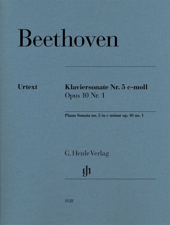 Ludwig van Beethoven: Piano Sonata no. 5 in c minor op. 10 1: Piano:
