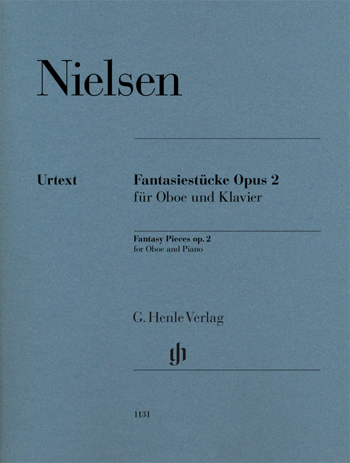Carl Nielsen: Fantasy Pieces Op. 2 For Oboe And Piano: Oboe: Score