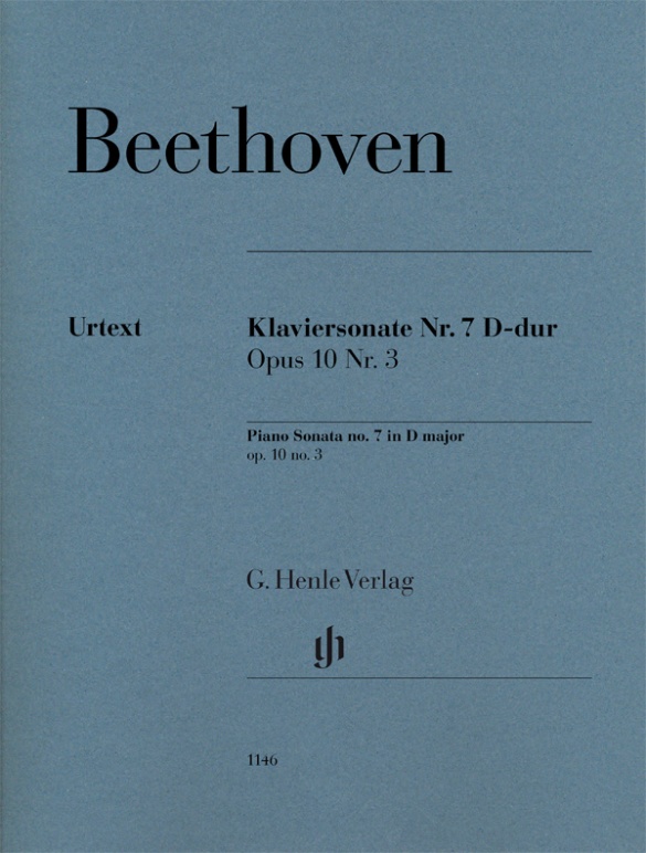 Ludwig van Beethoven: Piano Sonata No. 7 D Major Op. 10 3: Piano: Instrumental