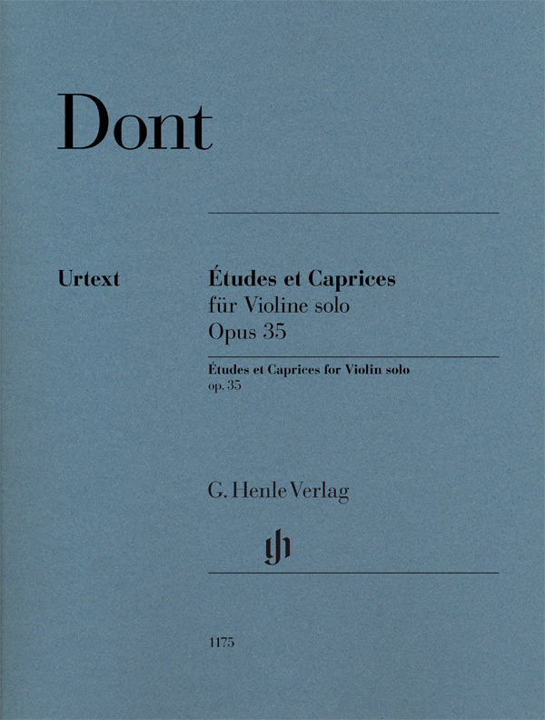 Jakob Dont: Études et Caprices for Violin solo op. 35: Violin: Instrumental Work