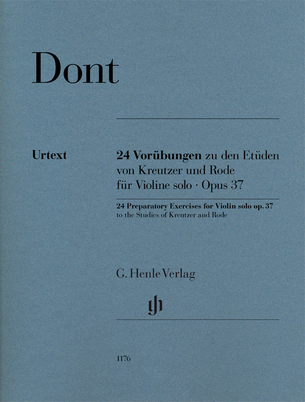 Jakob Dont: 24 Preparatory Exercises Op. 37: Violin: Instrumental Album