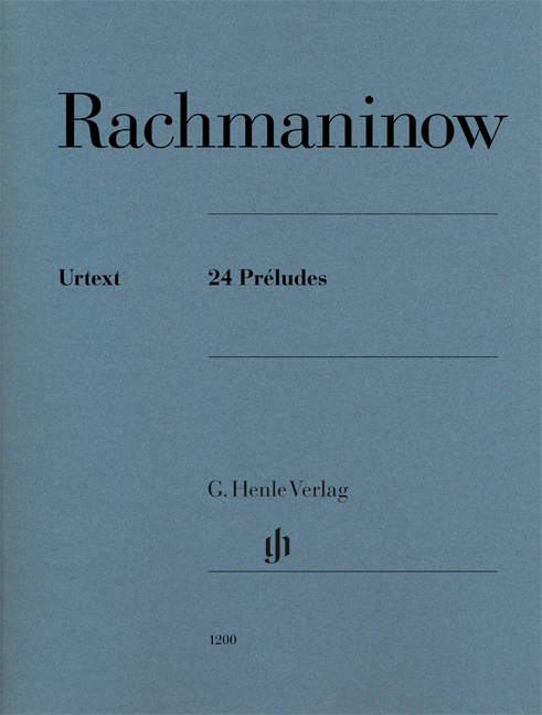 Sergei Rachmaninov: 24 Prludes: Piano: Instrumental Album