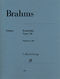 Johannes Brahms: Fantasies Op. 116 Piano Urtext: Piano: Instrumental Work