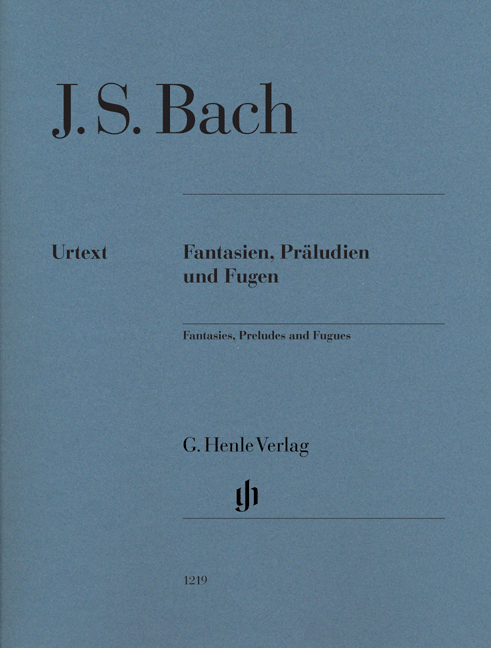 Johann Sebastian Bach: Fantasien  Präludien und Fugen: Piano: Instrumental Work