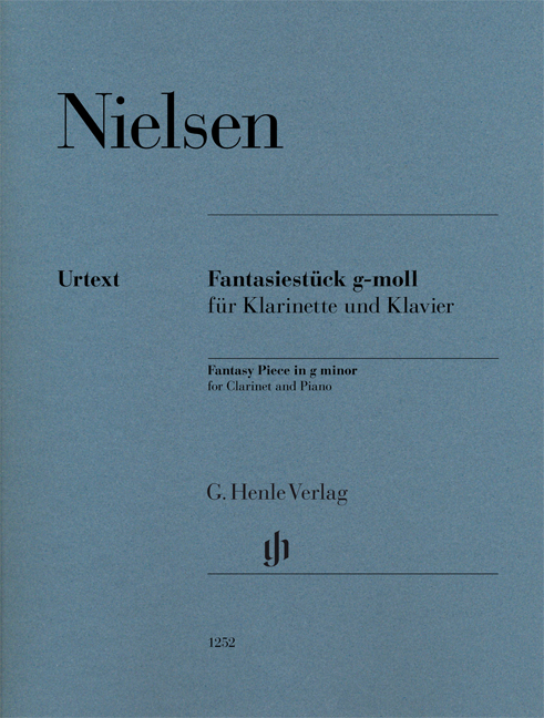 Carl Nielsen: Fantasy Piece In G Minor: Clarinet: Score