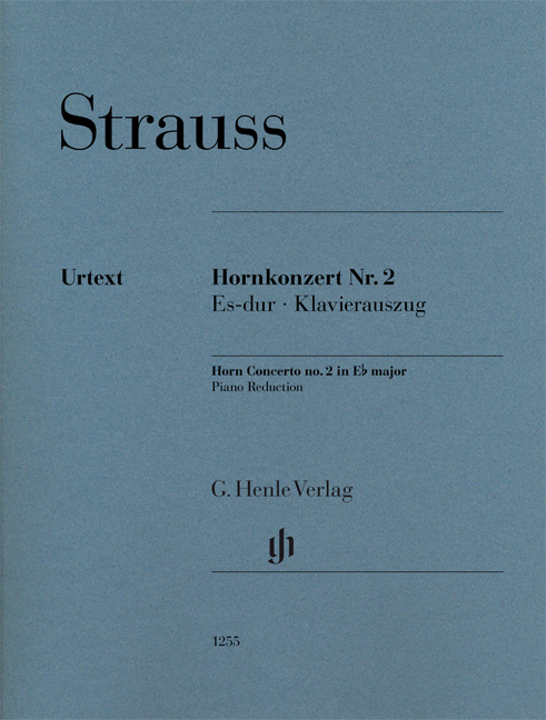 Richard Strauss: Horn Concerto No. 2 in E flat major: Horn: Study Score