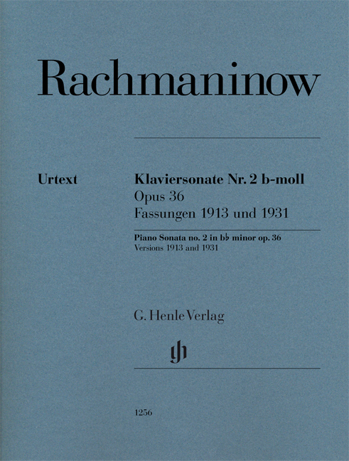Sergei Rachmaninov: Piano Sonata no. 2 in b flat minor op. 36: Piano