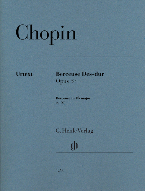 Frdric Chopin: Berceuse In D Flat Op. 57: Piano: Instrumental Work