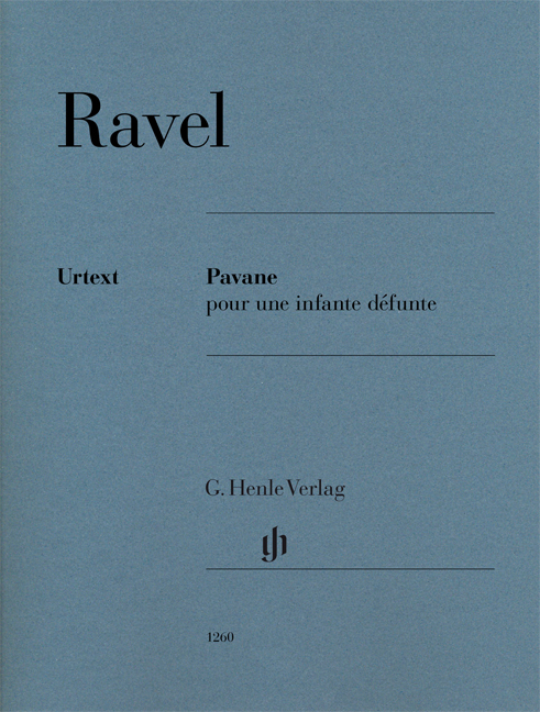 Maurice Ravel: Pavane Pour Une Infante Défunte: Piano: Instrumental Work