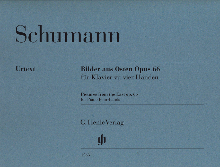 Robert Schumann: Bilder aus Osten op. 66: Piano Duet: Instrumental Work