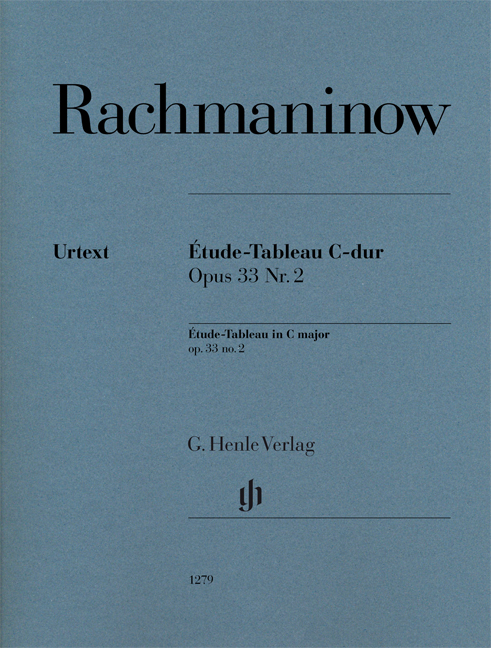 Sergei Rachmaninov: tude-Tableau In C Op. 33 No. 2: Piano: Instrumental Work