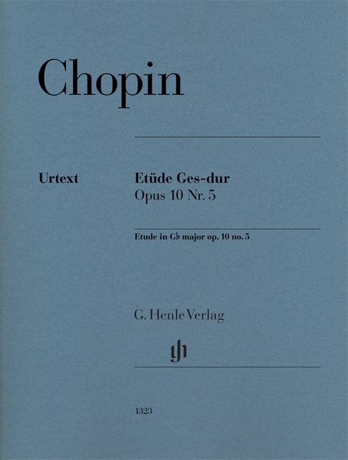 Frédéric Chopin: Etude In G Flat Op.10 No. 5: Piano: Instrumental Work