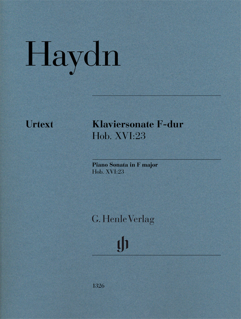 Franz Joseph Haydn: Piano Sonata In F Hob. XVI: Piano: Instrumental Album