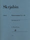 Scriabin, Alexander : Livres de partitions de musique