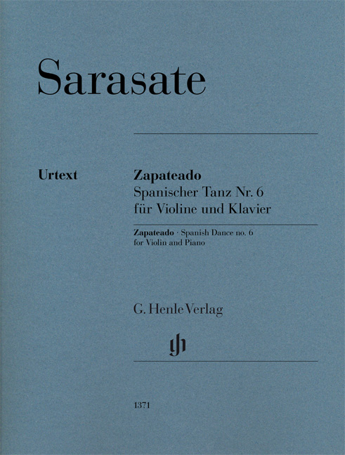 Pablo de Sarasate: Zapateado: Violin: Instrumental Work