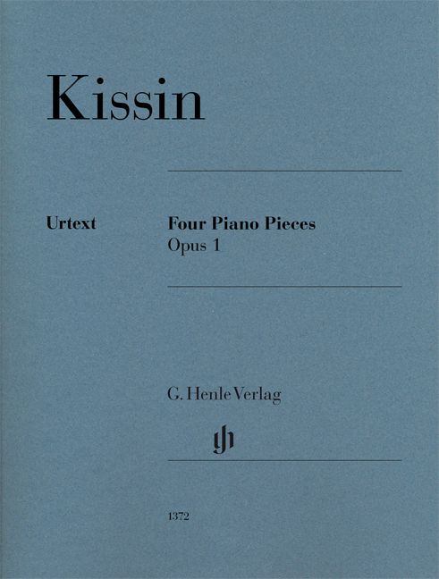Evgeny Kissin: Four Piano Pieces Op. 1: Piano: Instrumental Work
