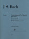 Johann Sebastian Bach: Harpsichord Concerto no. 1 in d minor BWV 1052: Piano