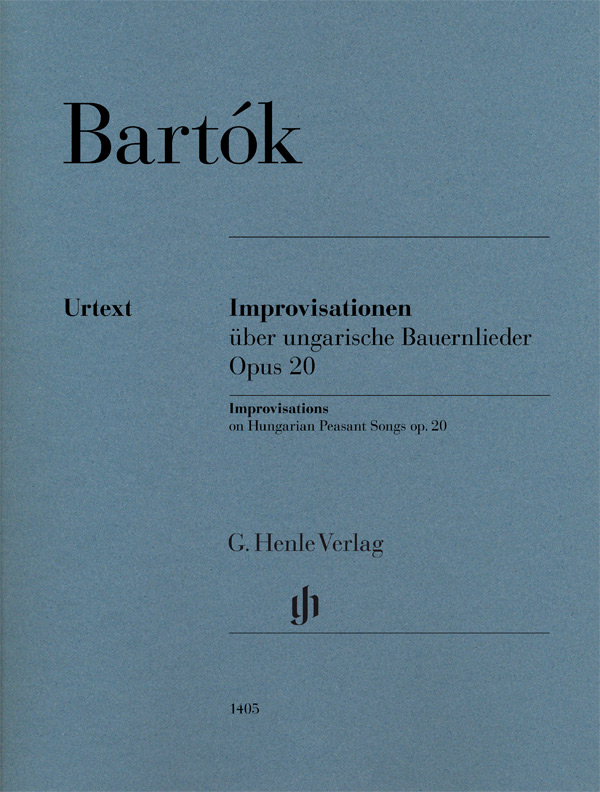Béla Bartók: Improvisations On Hungarian Peasant Songs Op. 20: Piano: