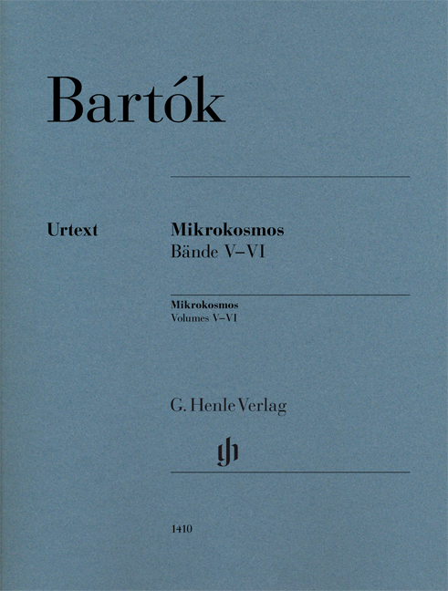 Béla Bartók: Mikrokosmos  Volumes V-VI: Piano: Instrumental Work
