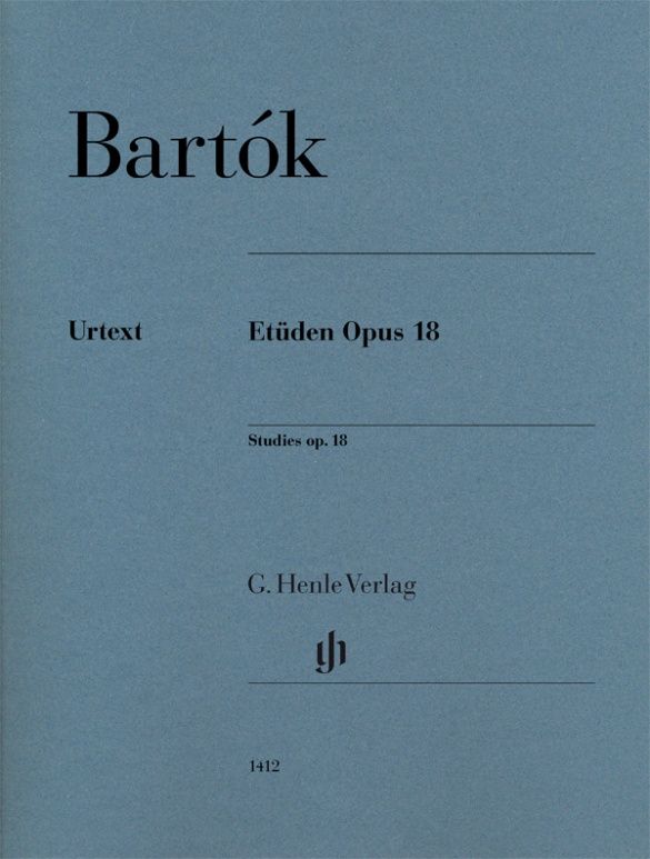 Bla Bartk: Studies Op. 18: Piano: Instrumental Album