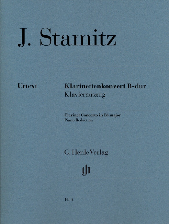 Johann Stamitz: Clarinet Concerto B Flat Major: Clarinet and Accomp.: