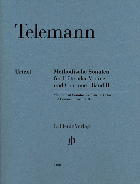 Georg Philipp Telemann: Methodical Sonatas Volume 2: Flute or Violin: