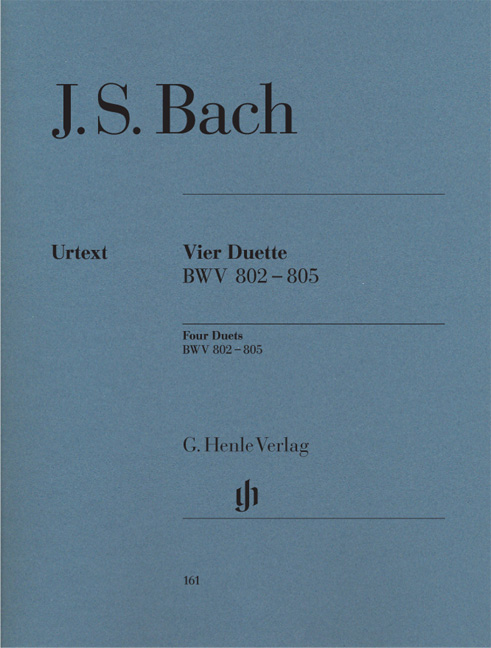 Johann Sebastian Bach: Four Duets BWV 802-805: Piano: Instrumental Album