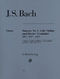Johann Sebastian Bach: Sonatas no. 4 - 6 for Violin and Piano: Violin: