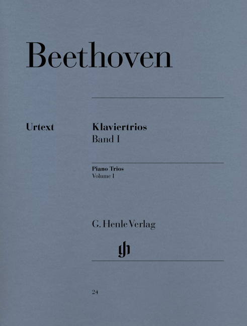 Ludwig van Beethoven: Piano Trios - Volume I: Piano Trio: Score and Parts