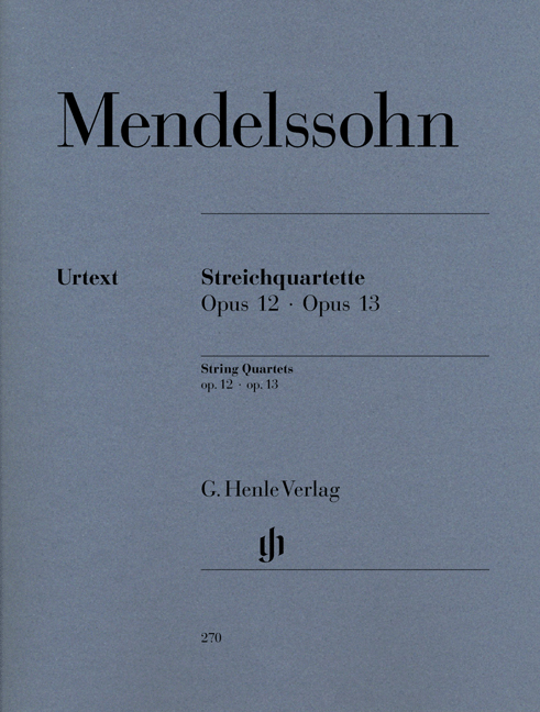 Felix Mendelssohn Bartholdy: String Quartets Op.12/13: String Quartet: Parts