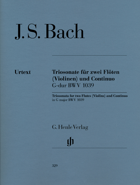 Johann Sebastian Bach: Triosonate Fur Zwei Floten Und Continuo: Chamber
