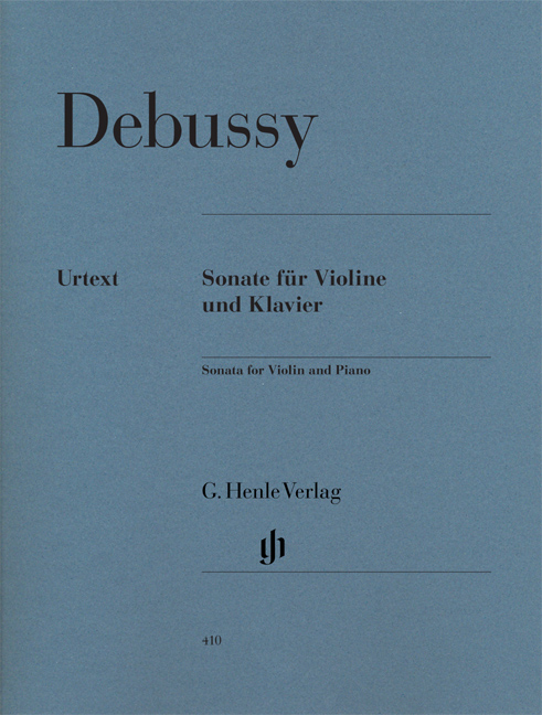 Claude Debussy: Sonata For Violin And Piano In G Minor: Violin: Instrumental