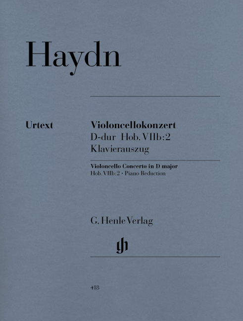 Franz Joseph Haydn: Violoncello Concerto In D Major Hob. VIIb: Cello: