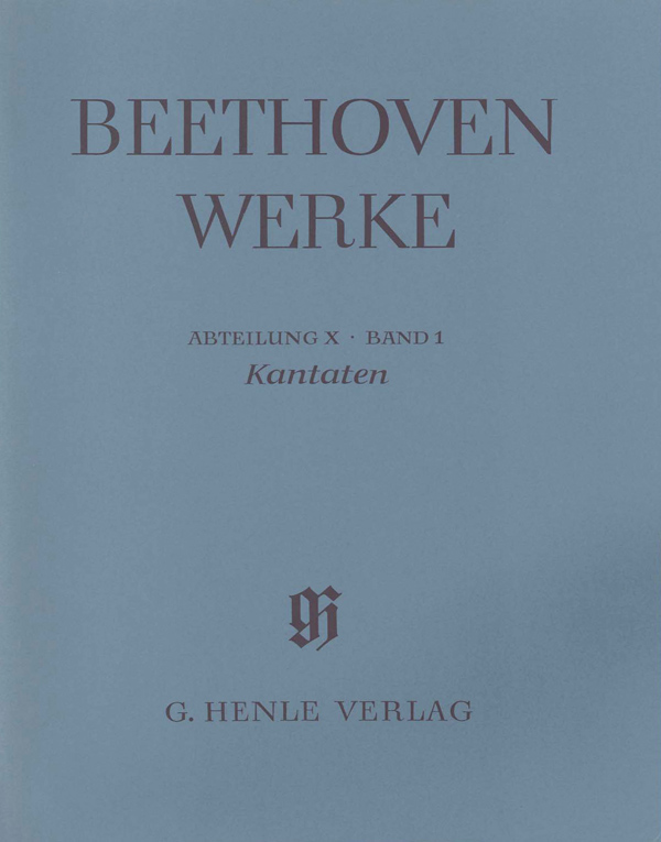 Ludwig van Beethoven: Cantatas: Score