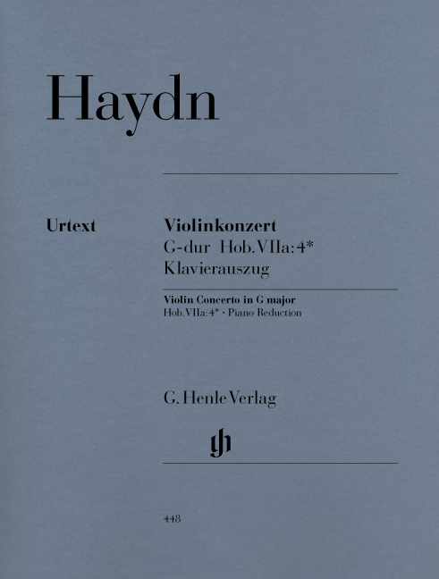 Franz Joseph Haydn: Violin Concerto In G: Violin: Instrumental Work