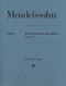 Felix Mendelssohn Bartholdy: Three Fantasies or Cappricios op. 16: Piano: